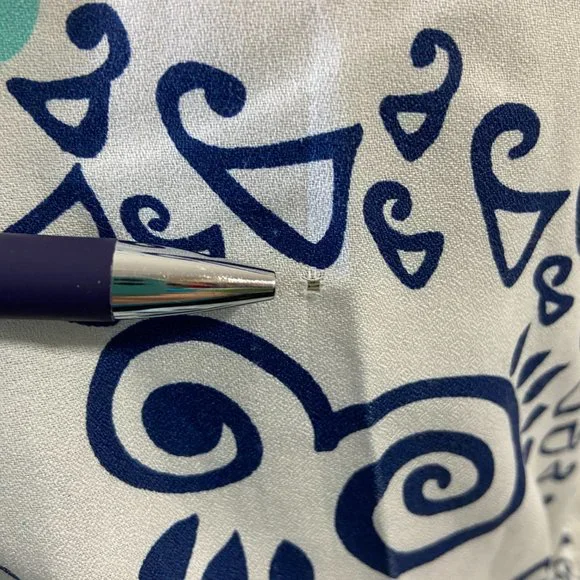 Vintage 60's Romper Culottes Liberty Circle Scooter Dress MOD Pattern Geometric - Picture 12 of 12